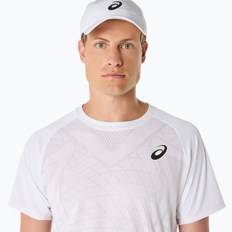 Pánské tenisové tričko ASICS Match Actibreeze Top brilliant white 4