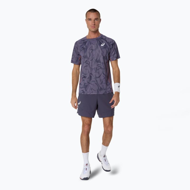 Koszulka tenisowa męska ASICS Game Top greyish purple 2