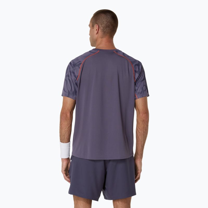 Koszulka tenisowa męska ASICS Game Top greyish purple 3