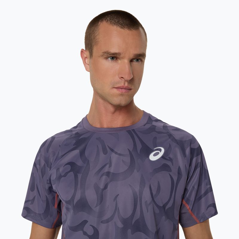 Koszulka tenisowa męska ASICS Game Top greyish purple 4