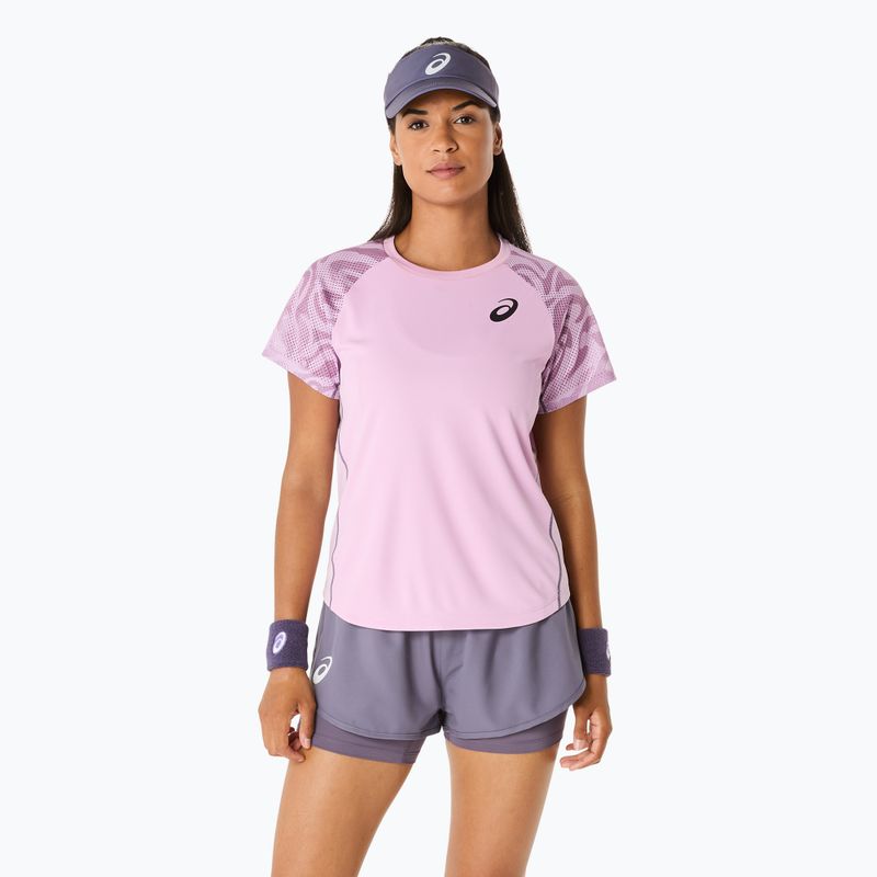 Koszulka tenisowa damska ASICS Game Top light ube