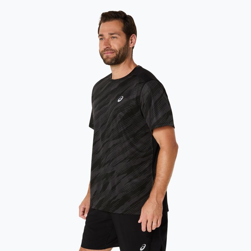 Pánské běžecké tričko ASICS Core All Over Print SS Top performance black 4