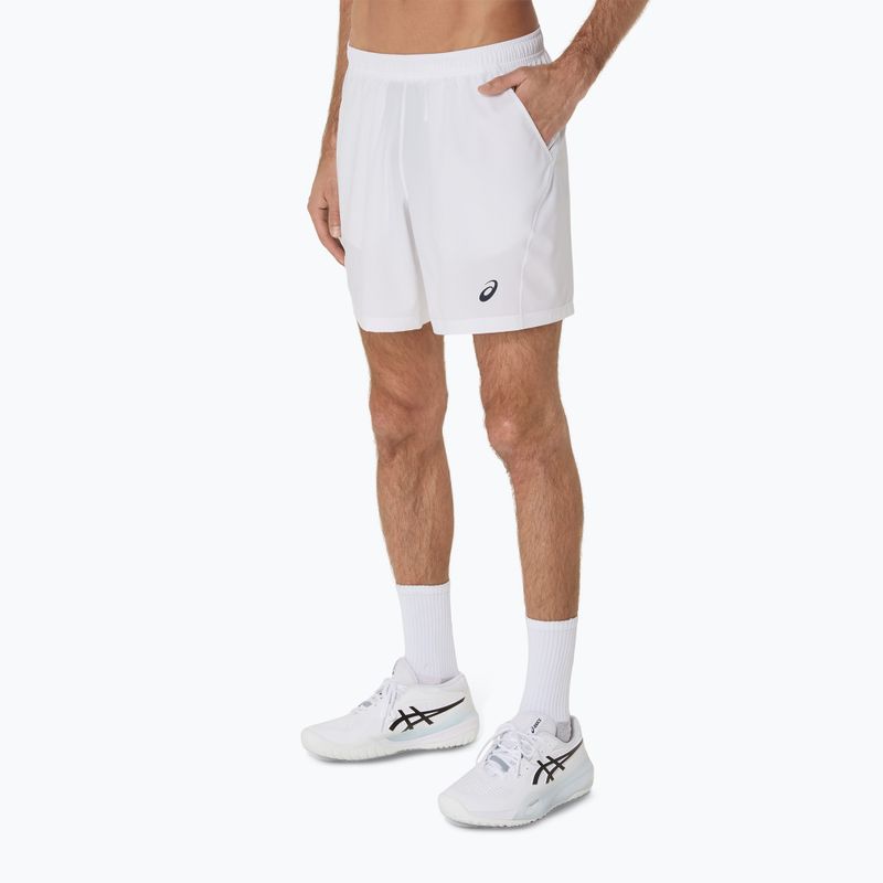 Pánské tenisové šortky ASICS Court 7IN brilliant white 4