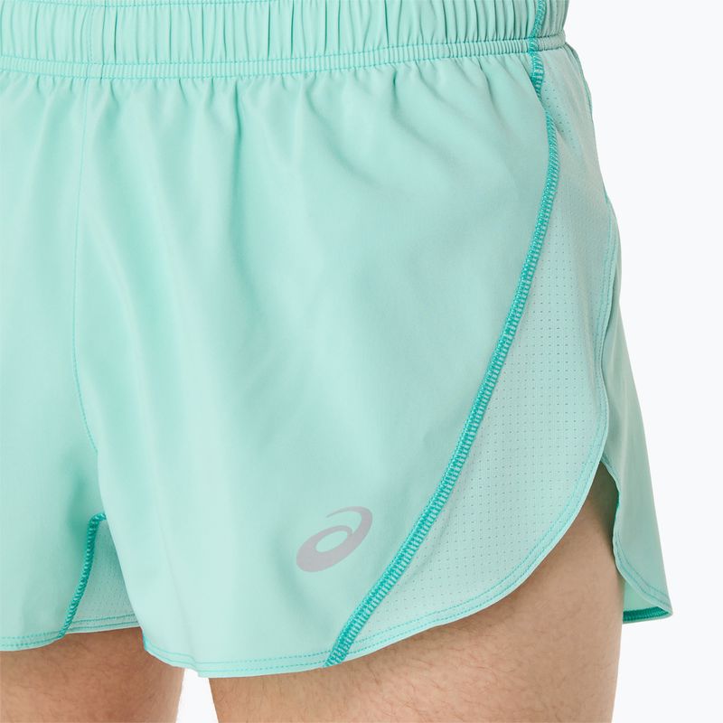 Pánské běžecké šortky ASICS Core Split Short oasis green 5