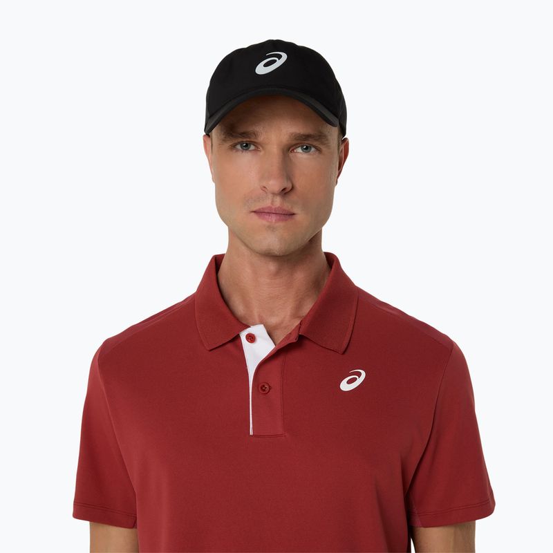 Pánské polo tričko ASICS Court Polo burnt red 5