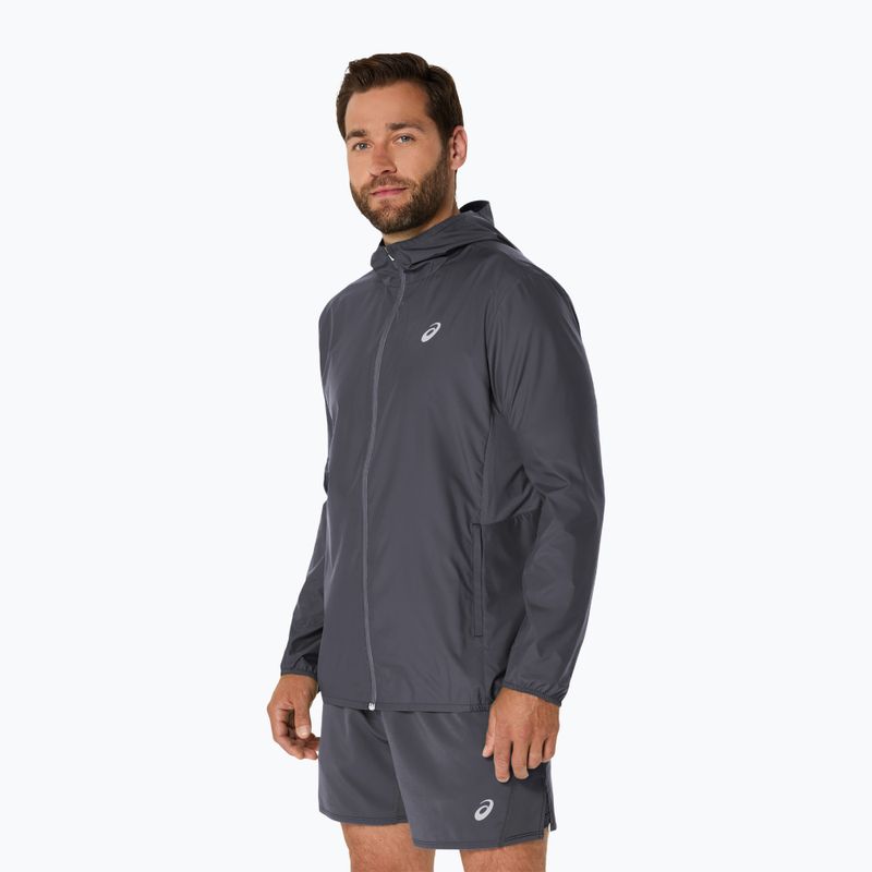 Pánská běžecká bunda ASICS Core carrier grey 4