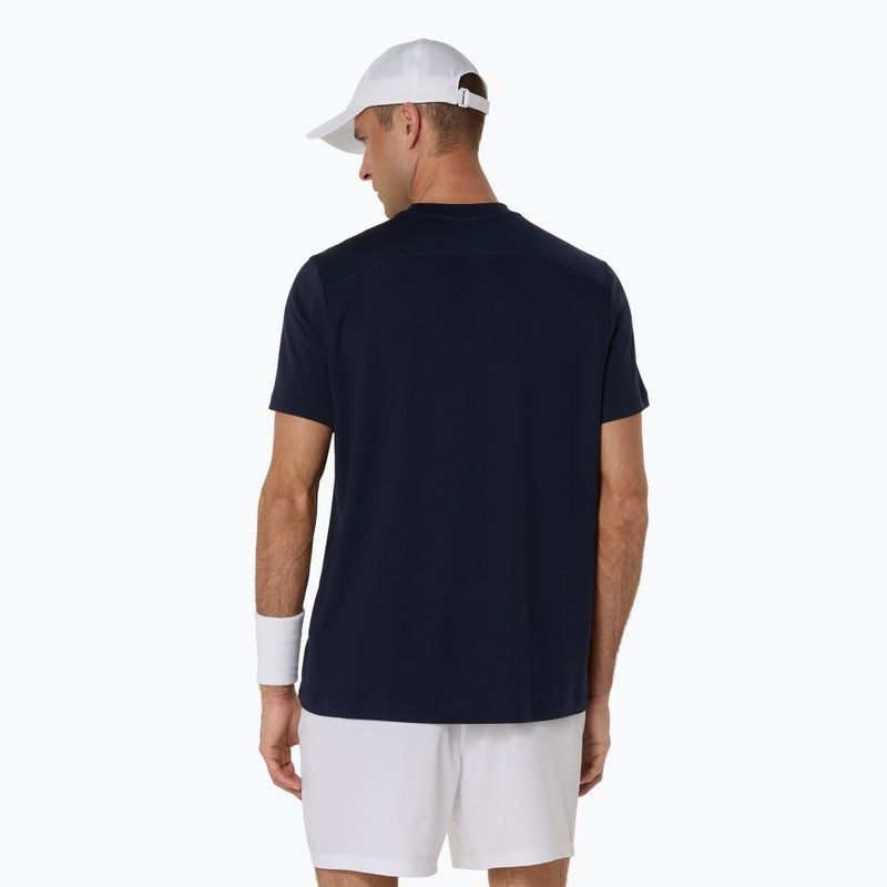 Pánské tenisové tričko ASICS Court Top midnight 3