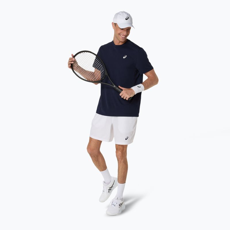 Pánské tenisové tričko ASICS Court Top midnight 4