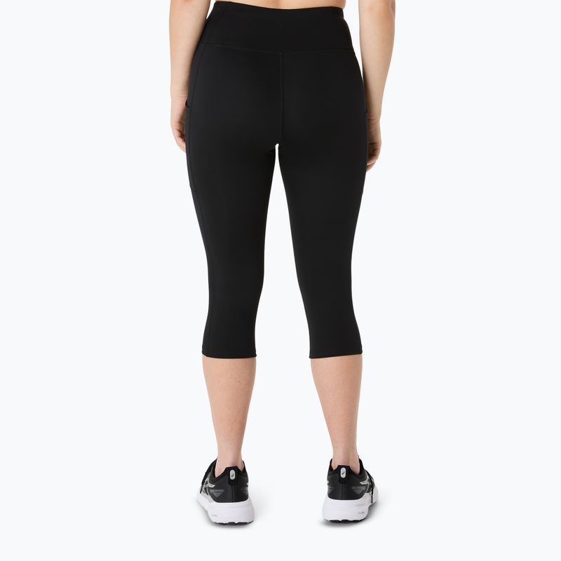 Legginsy do biegania damskie ASICS Core Capri Tight performance black 3