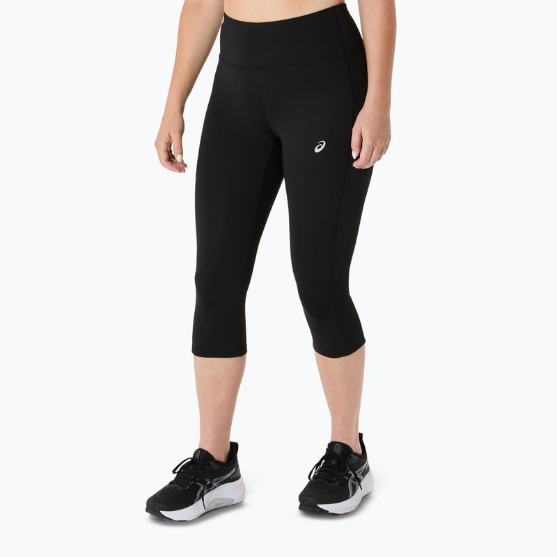 Legginsy do biegania damskie ASICS Core Capri Tight performance black 4
