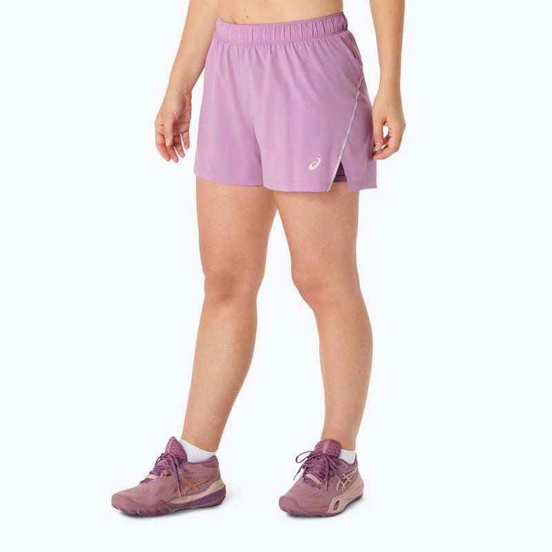 Dámské tenisové šortky ASICS Padel Court 2N1 ube 4