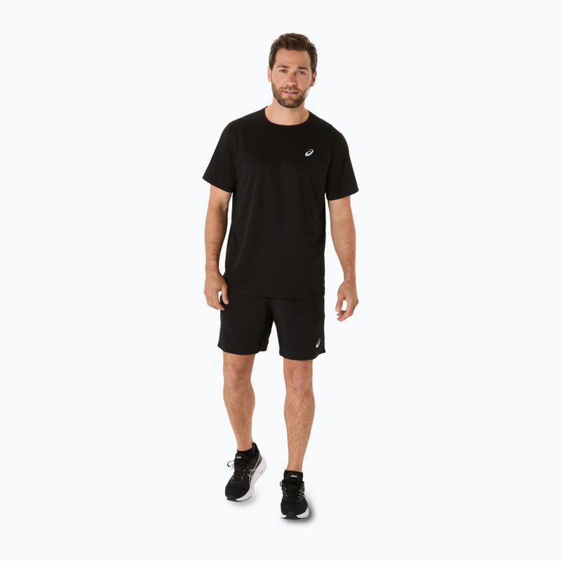 Pánské běžecké šortky ASICS Core 2N1 7IN performance black/performance black 2