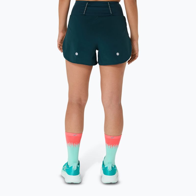 Dámské běžecké šortky ASICS Road 3.5IN saxon green 3