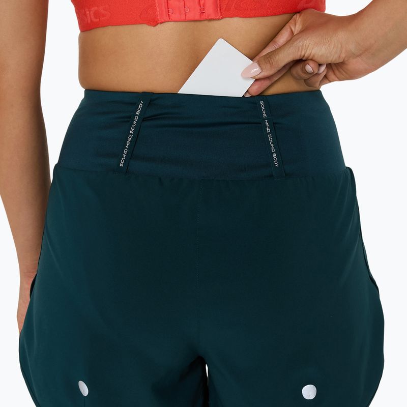 Dámské běžecké šortky ASICS Road 3.5IN saxon green 7