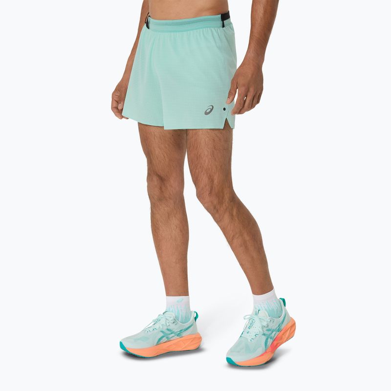 Pánské běžecké šortky  ASICS Metarun 5IN oasis green 4