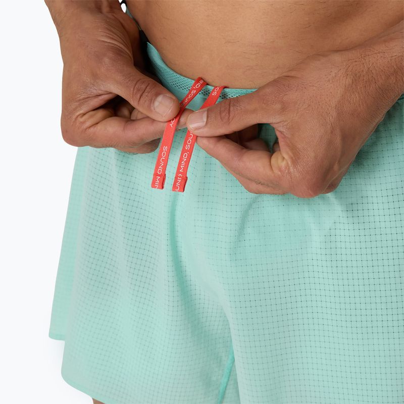 Spodenki do biegania męskie ASICS Metarun 5IN oasis green 6