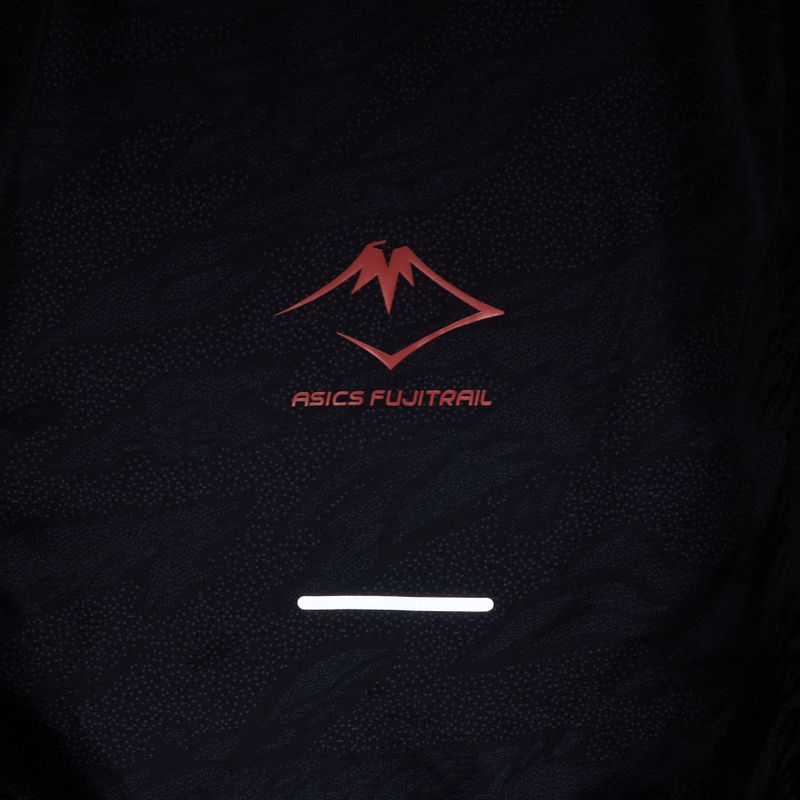 Pánská běžecká bunda ASICS Fujitrail Packable performance black/carrier grey 5