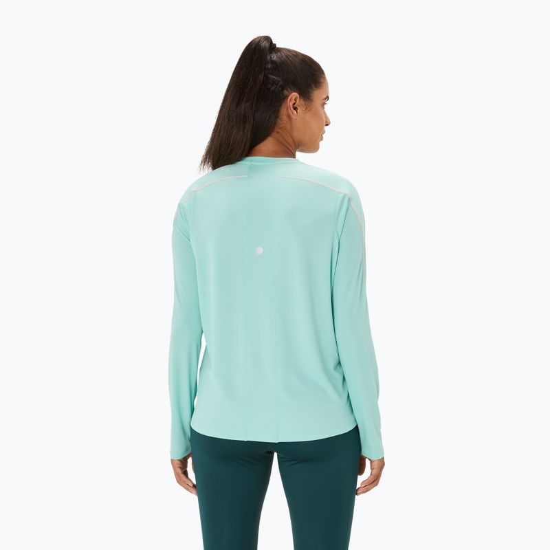 Dámské běžecké tričko Longsleeve ASICS Road Lite-Show oasis green 3