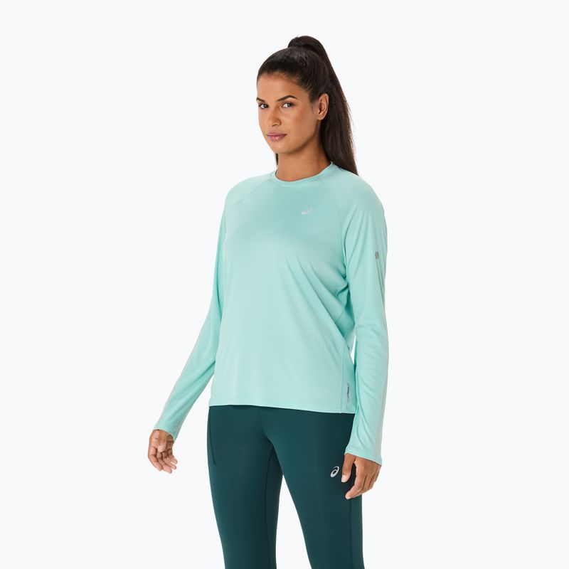 Dámské běžecké tričko Longsleeve ASICS Road Lite-Show oasis green 4