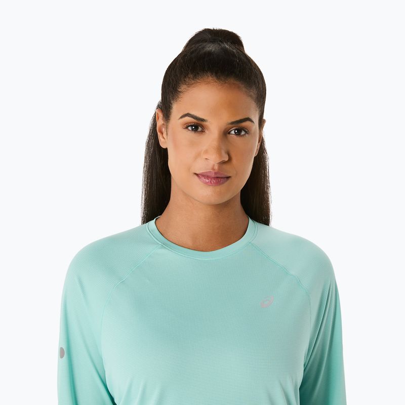 Dámské běžecké tričko Longsleeve ASICS Road Lite-Show oasis green 5