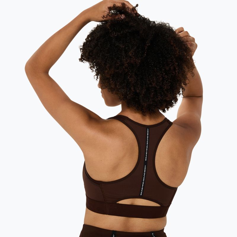 Biustonosz treningowy ASICS Road Compression coffee 3