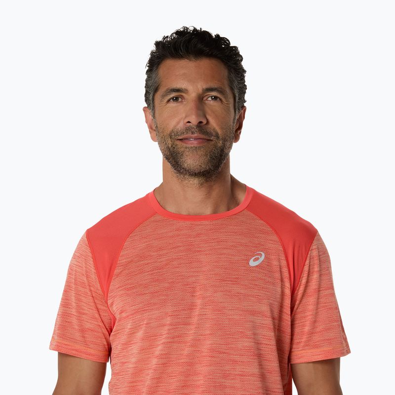 Pánské běžecké tričko ASICS Road Top coral reef/mojave 5