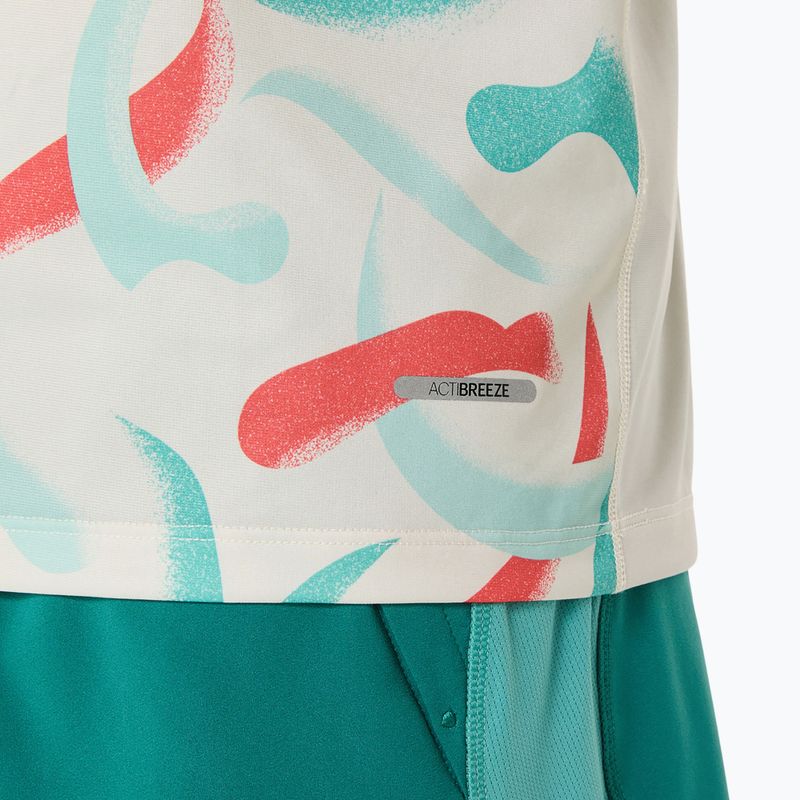 Koszulka do biegania męska ASICS Road All Over Print Singlet birch 5