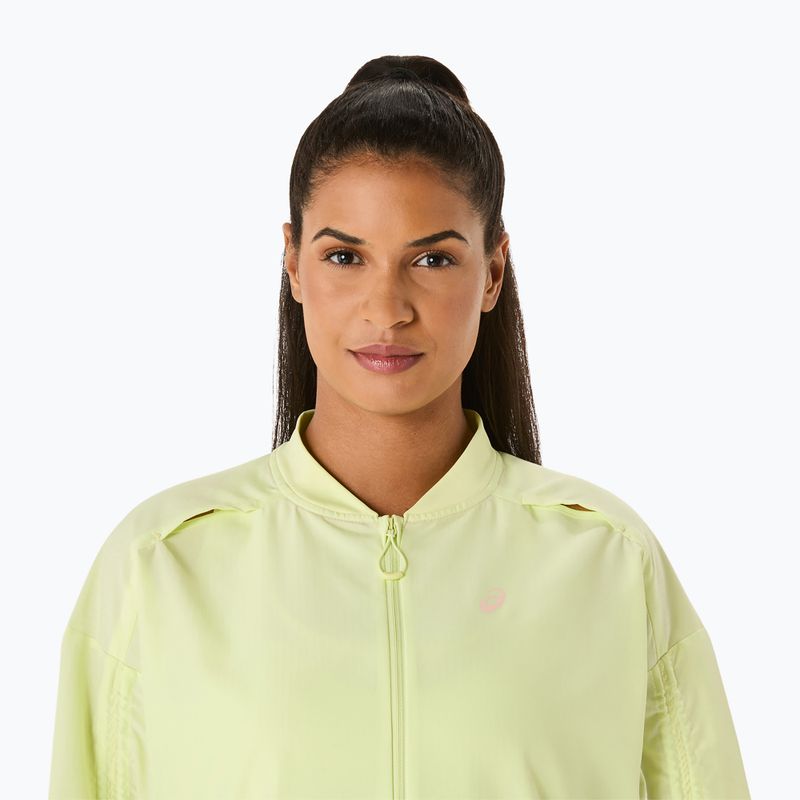 Kurtka do biegania damska ASICS Nagino Run Adjustable huddle yellow 5