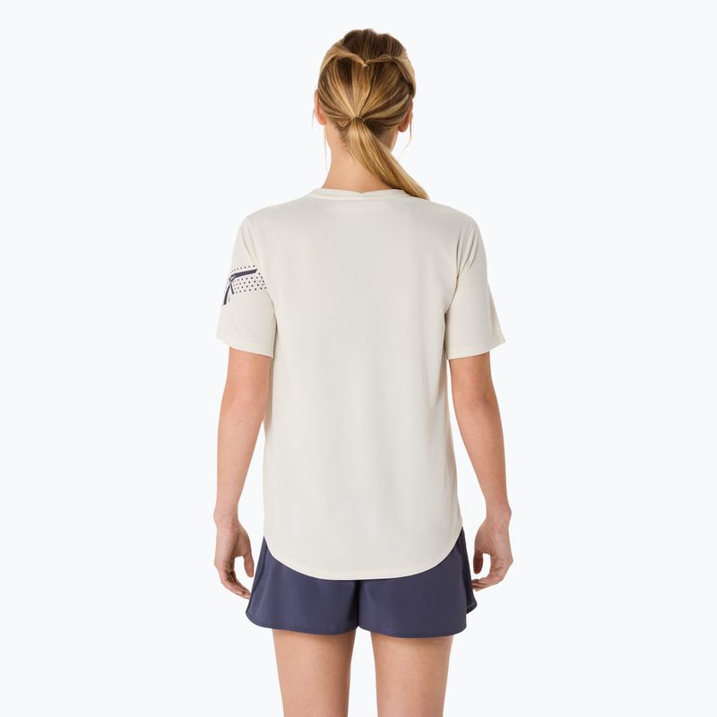 Koszulka do bieganie damska ASICS Icon SS Top birch 3