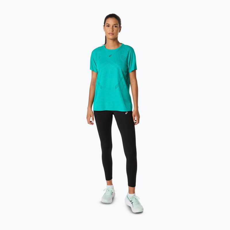 Dámské běžecké tričko ASICS Metarun SS Top wave teal 2