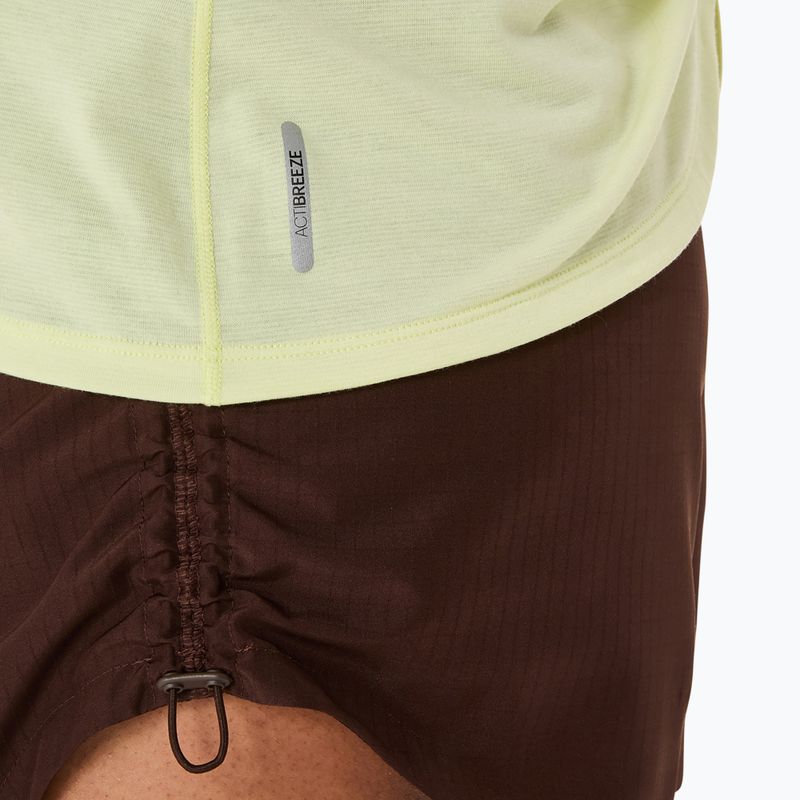 Koszulka do biegania damska ASICS Nagino Run Adjustable Tank huddle yellow heather 6