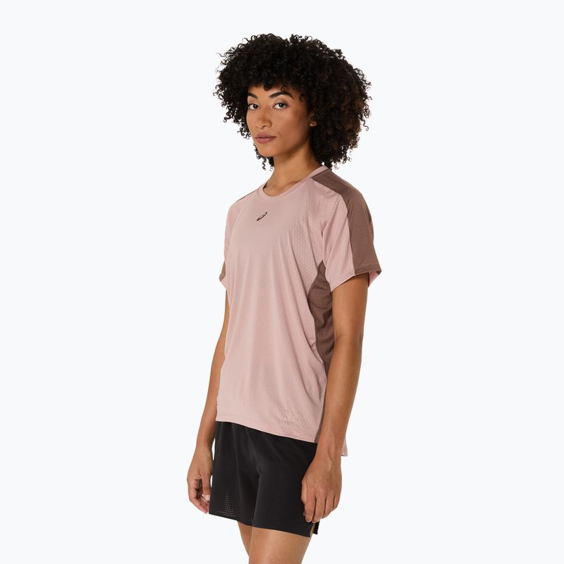 Dámské běžecké tričko ASICS Fujitrail Elite Top neutral pink/taupe grey 4