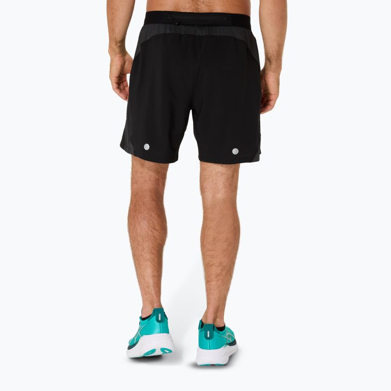 Pánské běžecké šortky  ASICS Road 7IN performance black/graphite grey 3