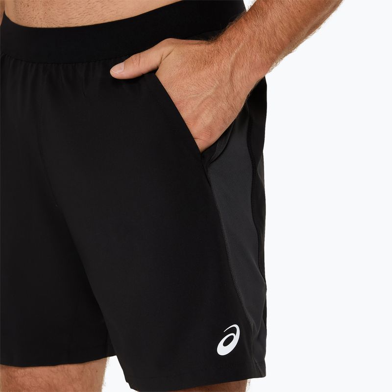 Pánské běžecké šortky  ASICS Road 7IN performance black/graphite grey 7