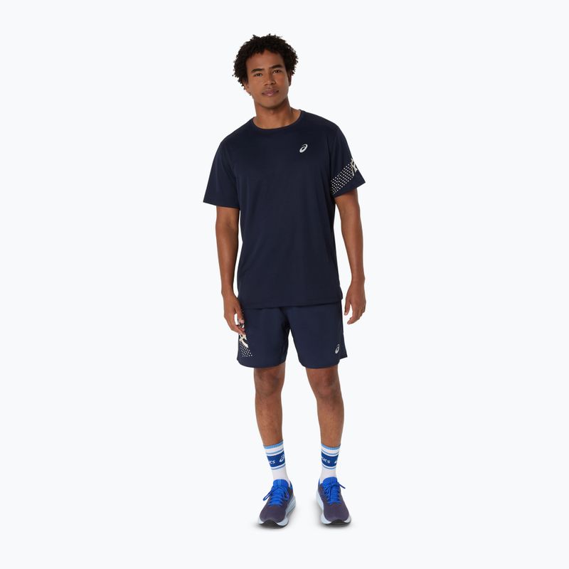 Koszulka do biegania męska ASICS Icon SS Top midnight 2