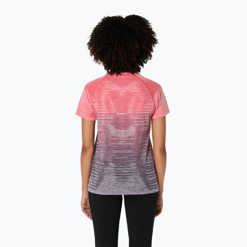 Koszulka do biegania damska ASICS Seamless coral reef/greyish purple 3