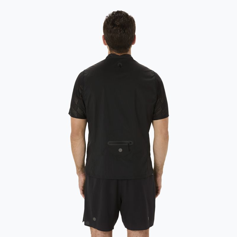 Bezrękawnik do biegania męski ASICS Metarun Packable Gilet performance black 2