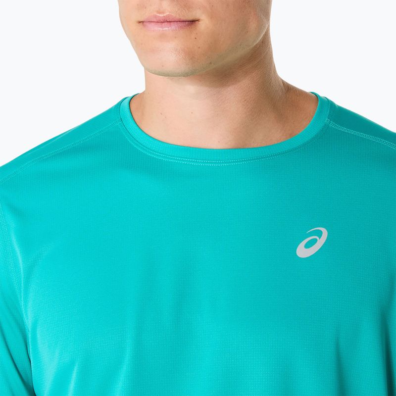 Pánské běžecké tričko ASICS  Icon SS Top wave teal 5