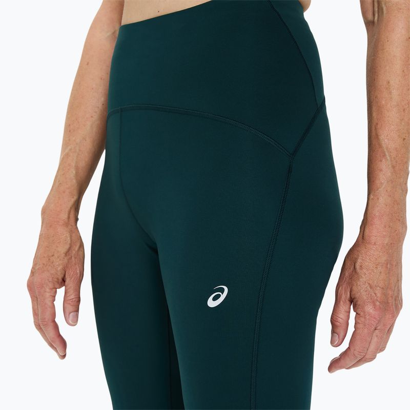Legginsy do biegania damskie ASICS Road High Waist saxon green 5
