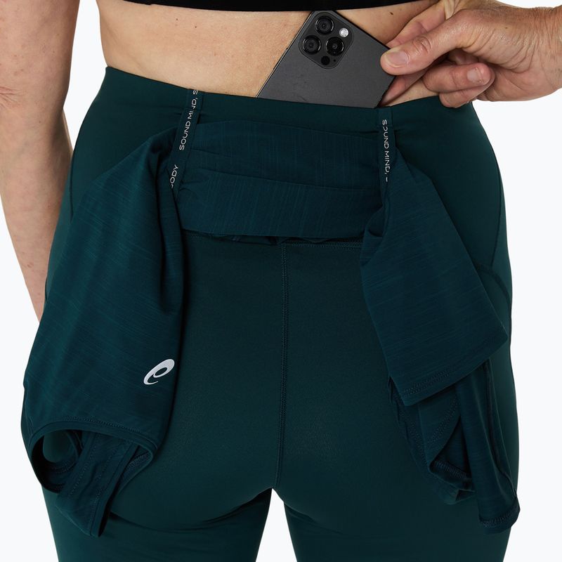 Dámské běžecké legíny ASICS Road High Waist saxon green 8