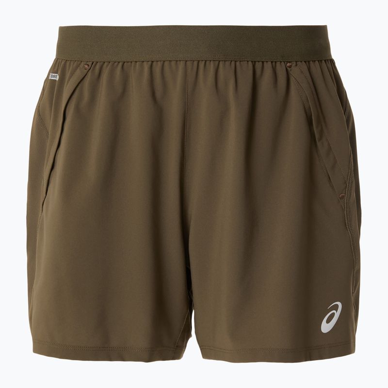 Pánské běžecké šortky ASICS Road 5IN brown stone 10