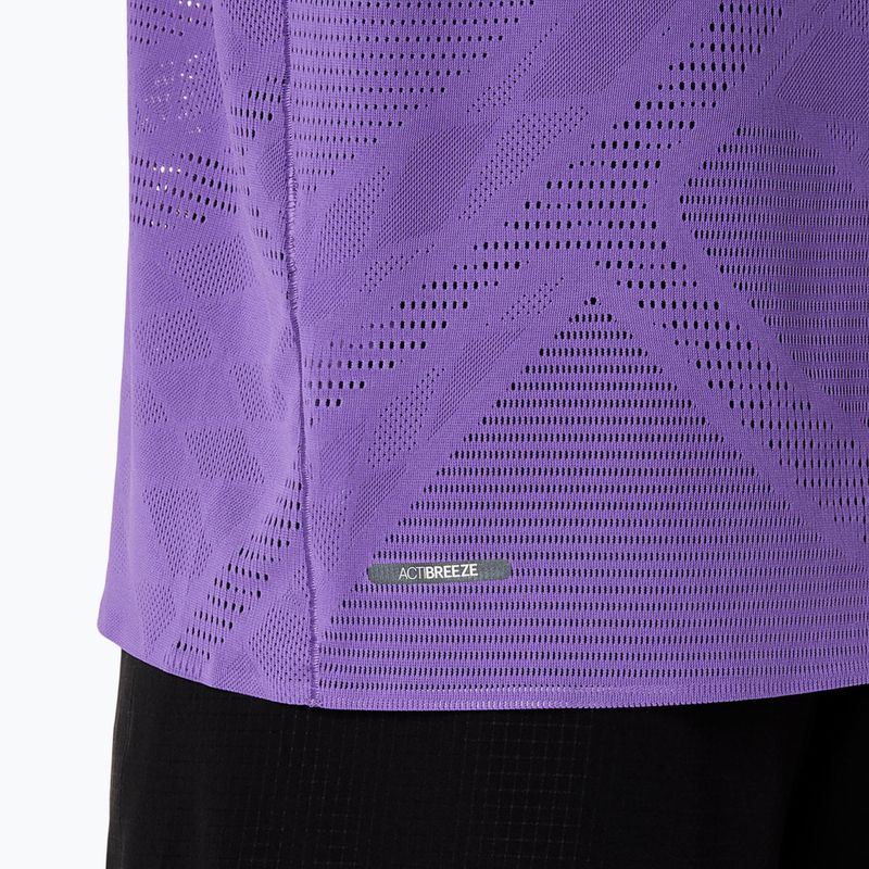 Pánské běžecké tričko ASICS Metarun SS Top edo purple 6