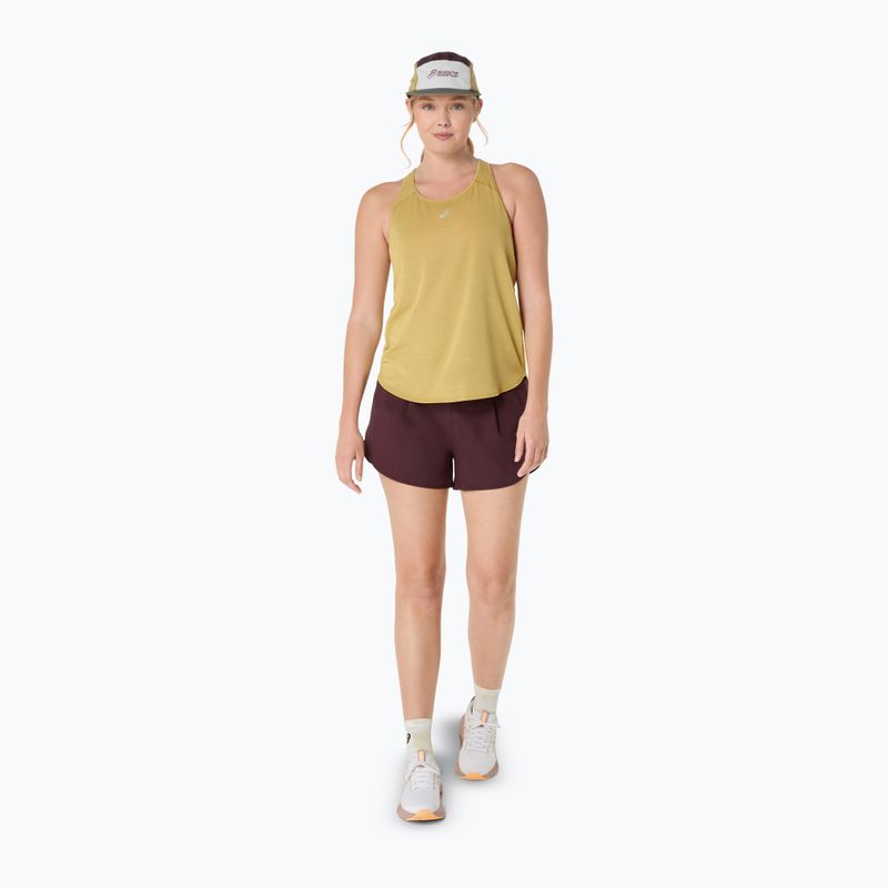 Dámské běžecké tričko ASICS Road Tank lemongrass 2