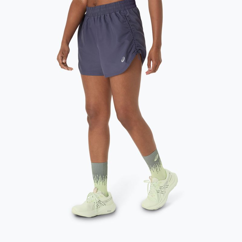 Dámské běžecké šortky ASICS Nagino Run Adjustable 4IN indigo fog 4