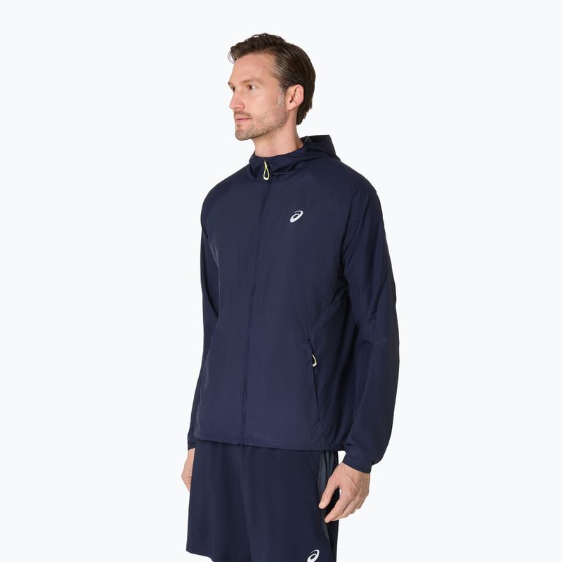 Pánská běžecká bunda ASICS Road Packable Jacket midnight 4
