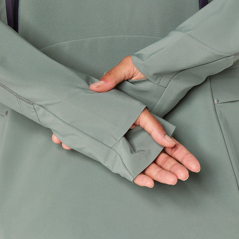 Dámská běžecká bunda ASICS Road Winter monument blue 10