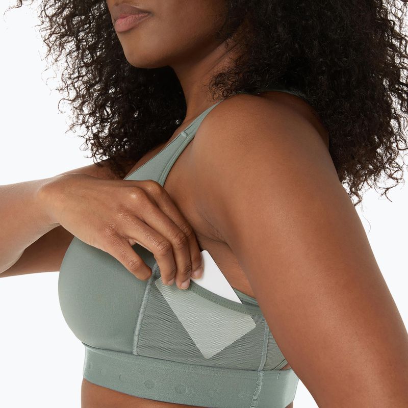 Tréninková podprsenkaASICS Road Compression ink teal/golden yellow 7