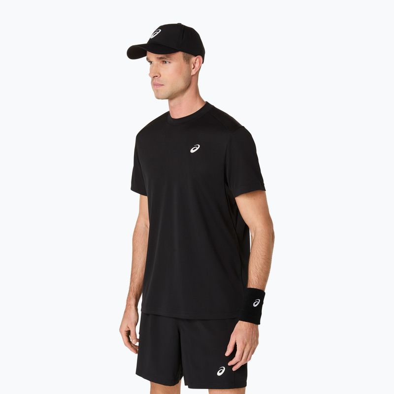 Pánské tenisové tričko ASICS Court Top performance black 4