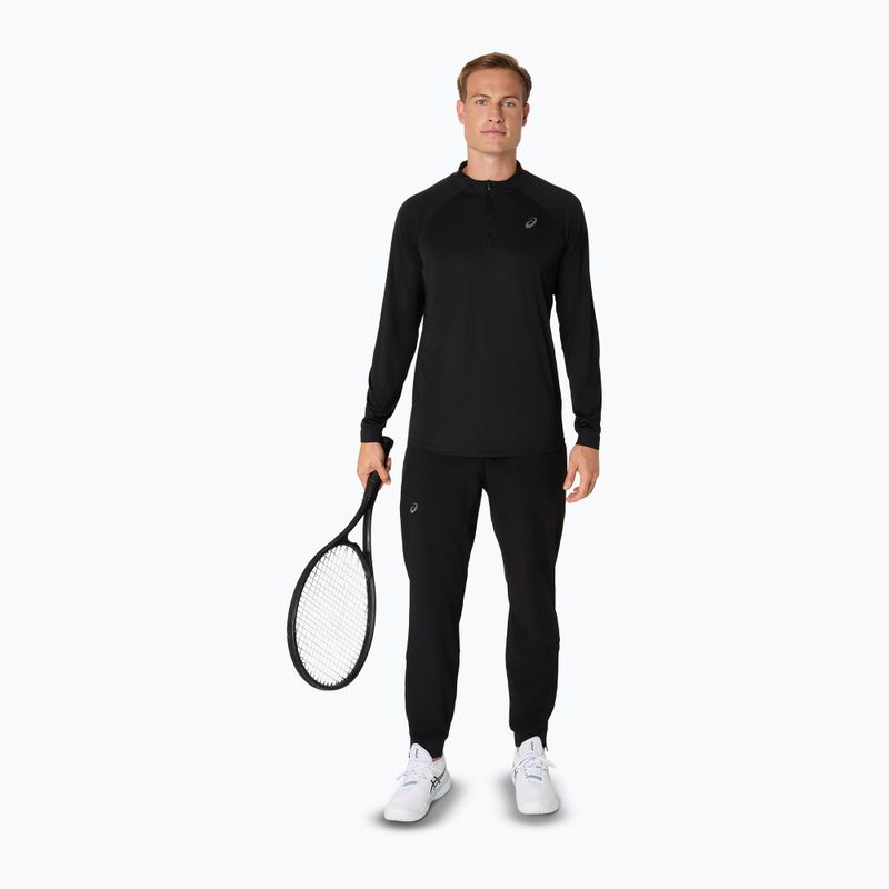 Pánské tenisové tepláky ASICS Match Pant performance black 2
