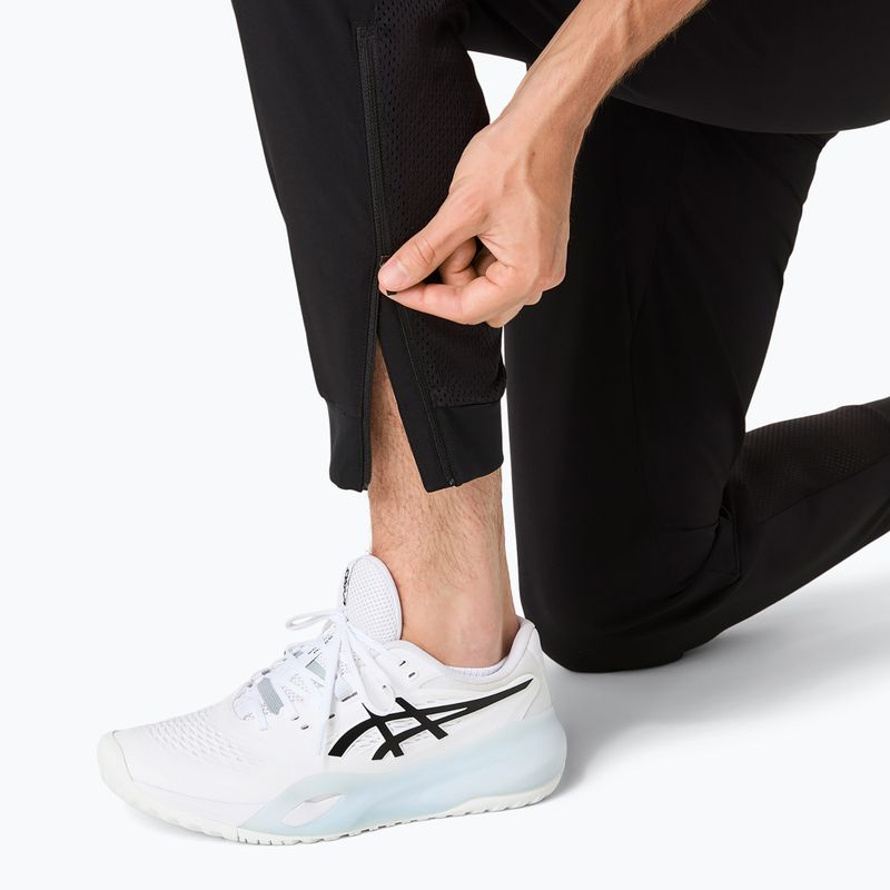 Pánské tenisové tepláky ASICS Match Pant performance black 5